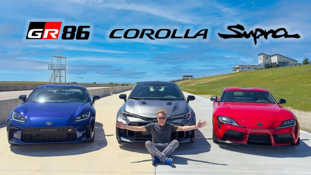 GR86 vs GRカローラ vs GRスープラ｜サーキット初心者に最適な一台はどれか