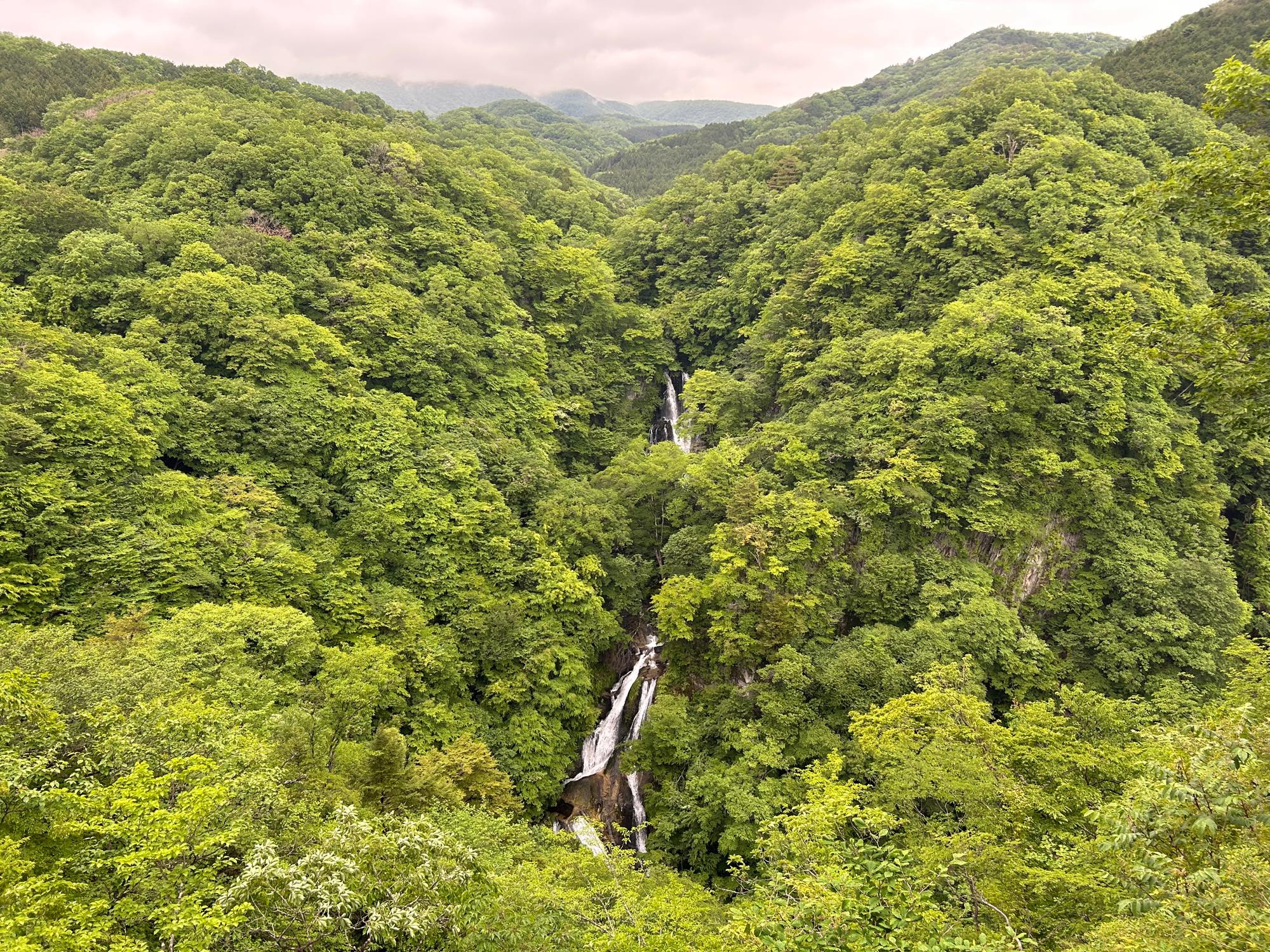 霧降の滝展望台