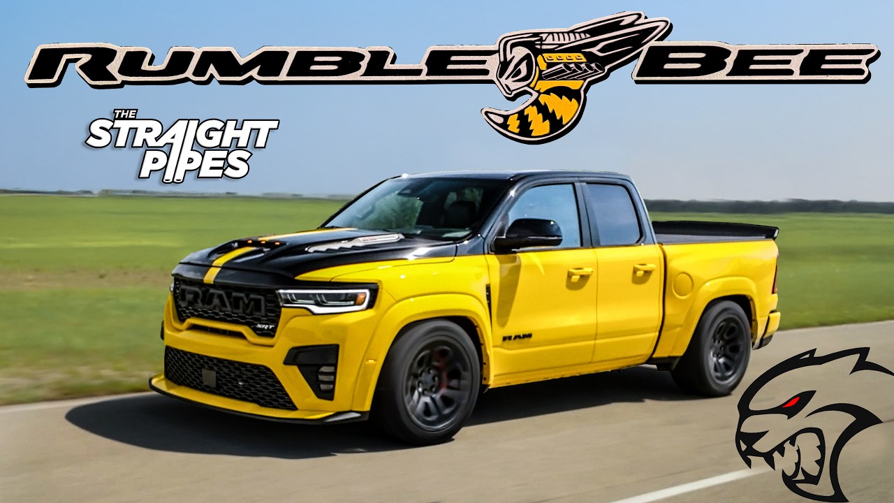 2027年型RAM ランブルビー SRT ヘルキャット登場｜ピックアップトラック界に777馬力の衝撃