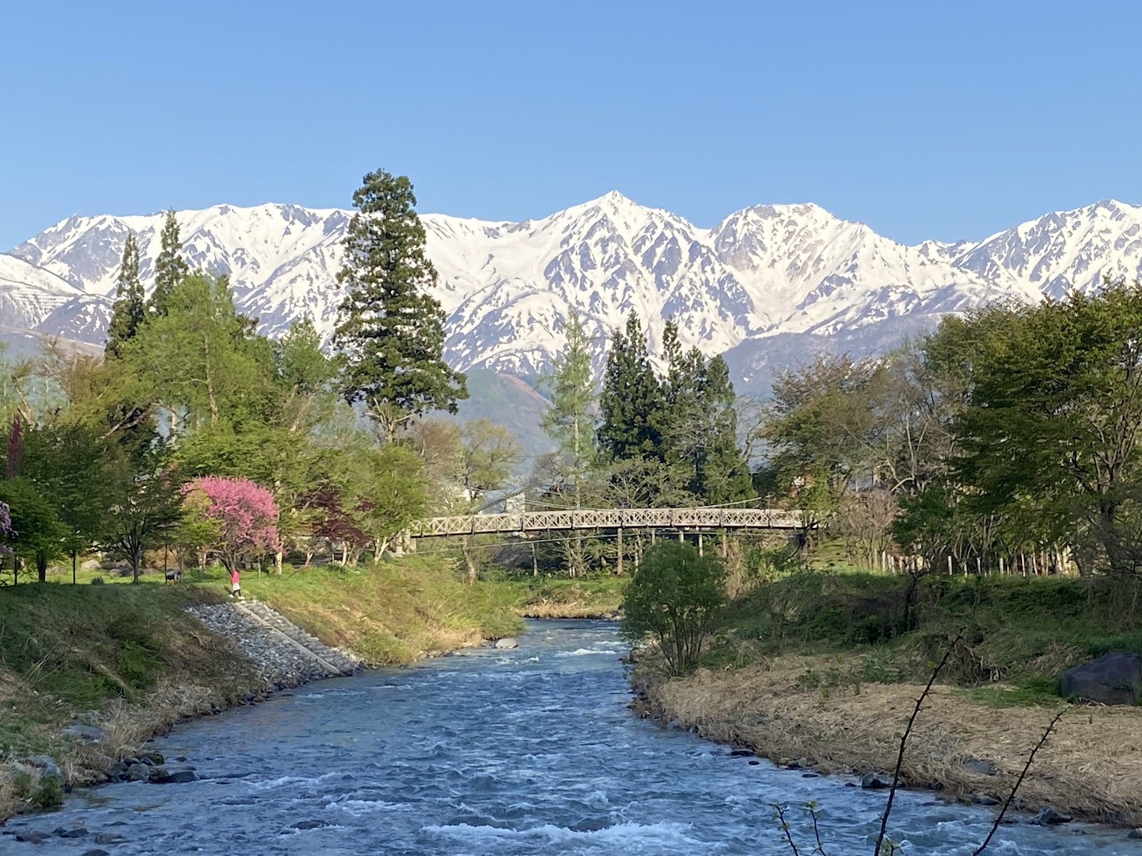 大出の吊橋