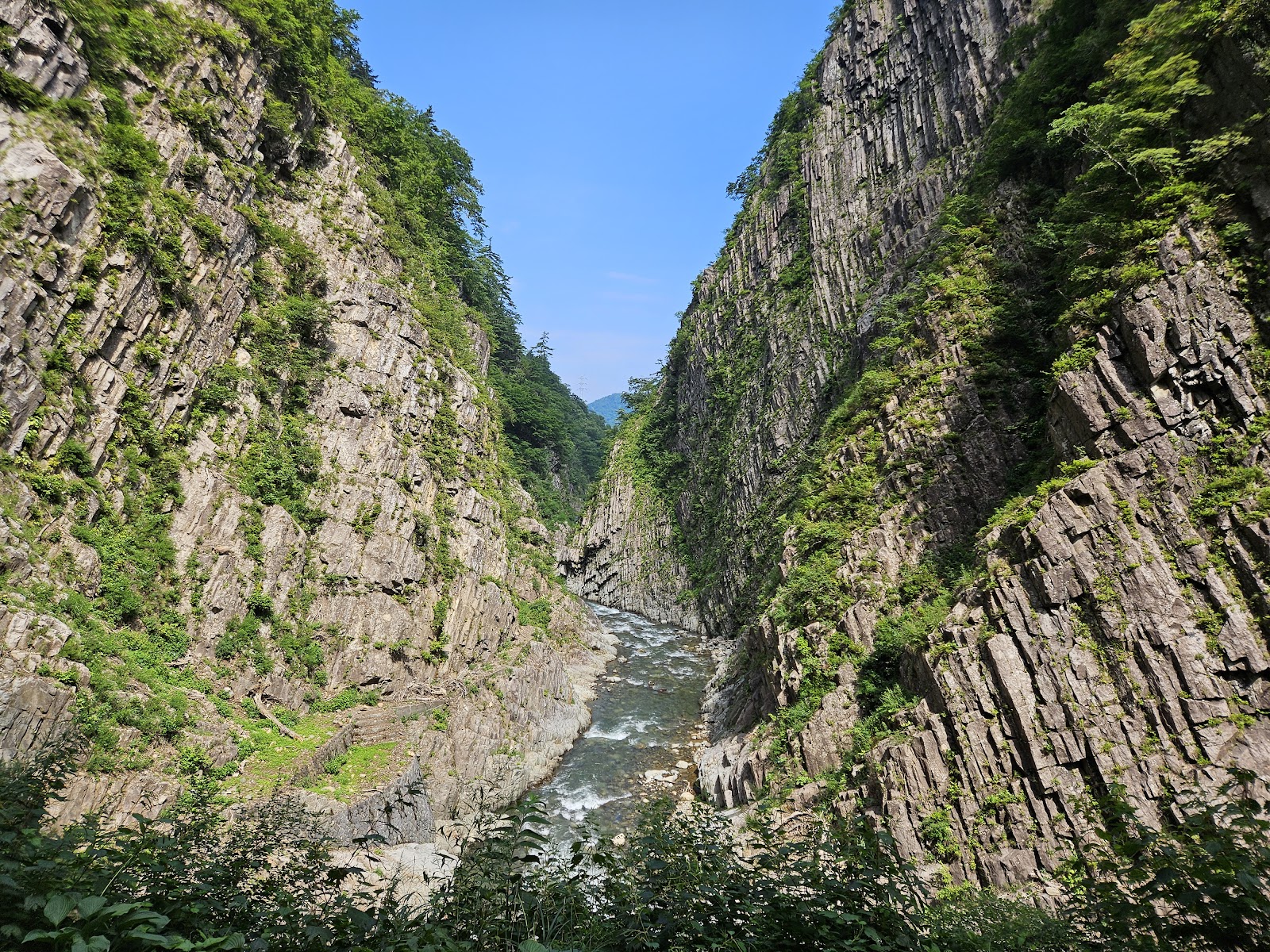 清津峡 パノラマステーション