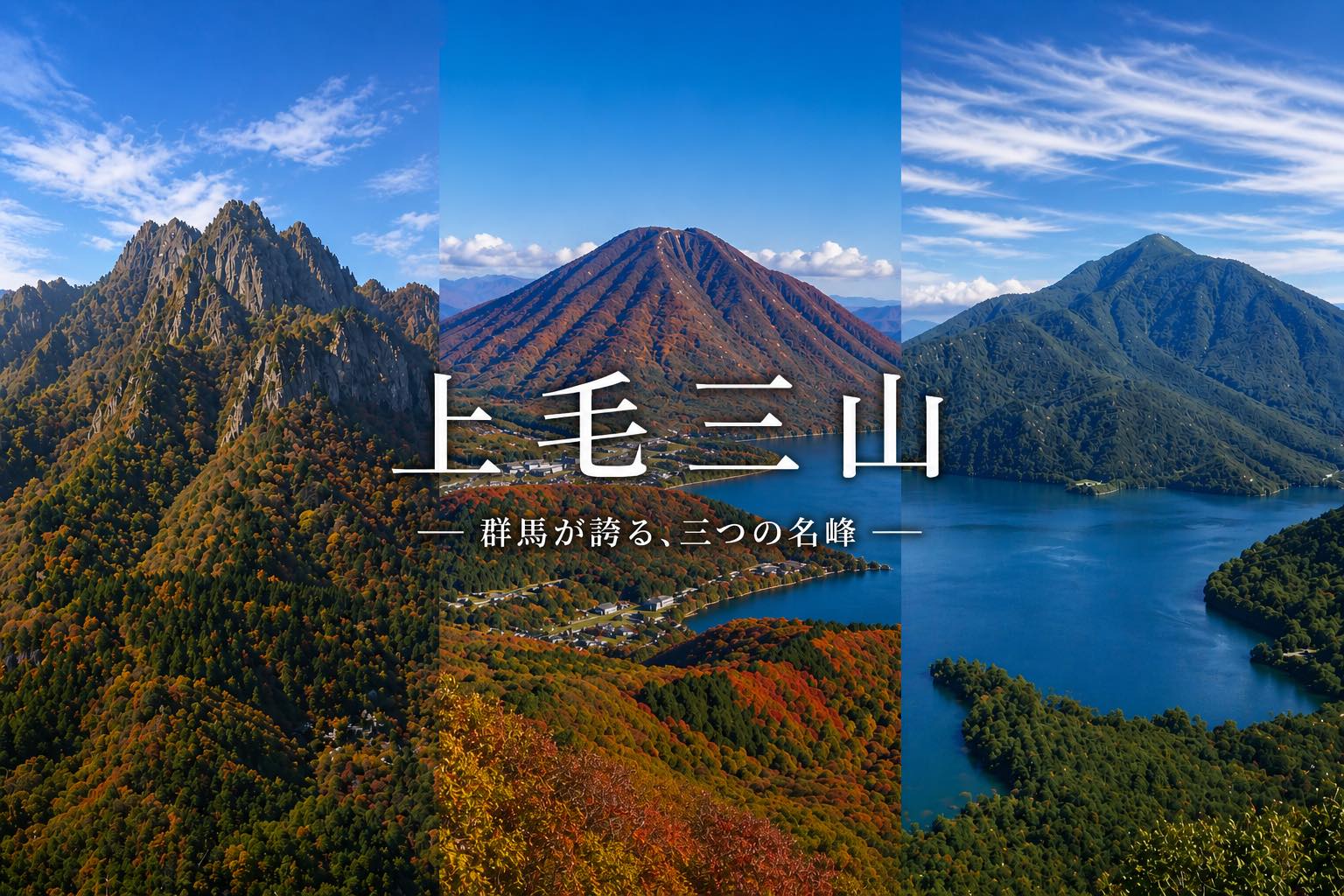 群馬の三大ロードを繋ぐ。妙義・榛名・赤城を巡る1泊2日の旅