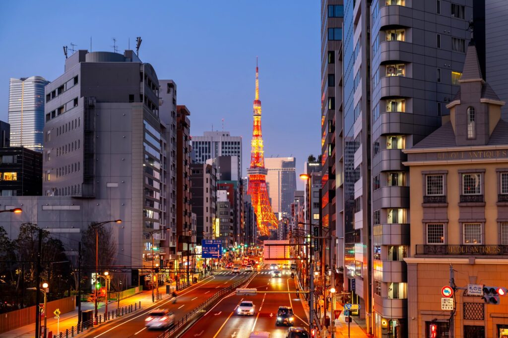 皇居外周〜東京タワー〜銀座｜都心夜景ドライブ10km