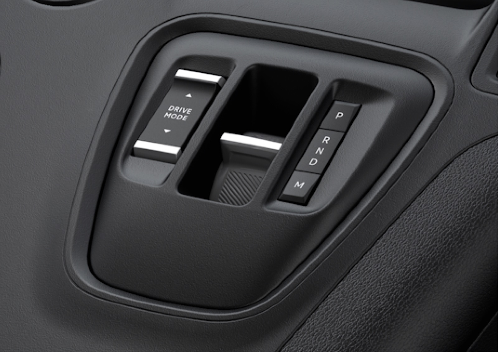 シトロエン ベルランゴ XTR Grip Control Packageの走行モード切り替えスイッチとシフトまわり